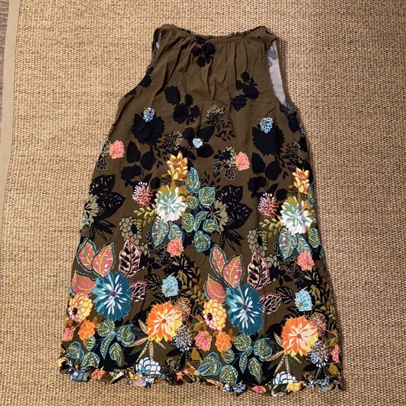 LOFT floral dress Size XS petite - Picture 7 of 8